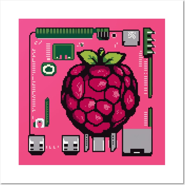 Raspberry Wall Art by sansan